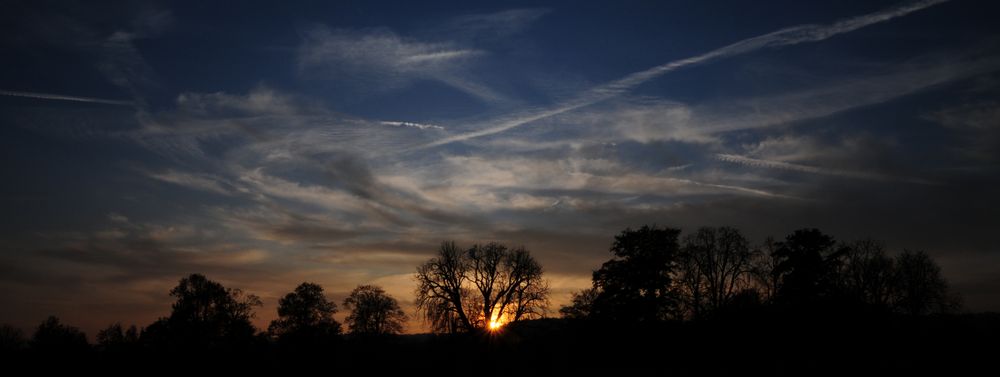 Nordlicht im Park