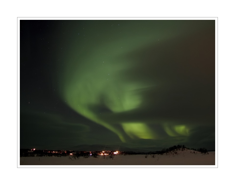 Nordlicht in Kilpisjärvi