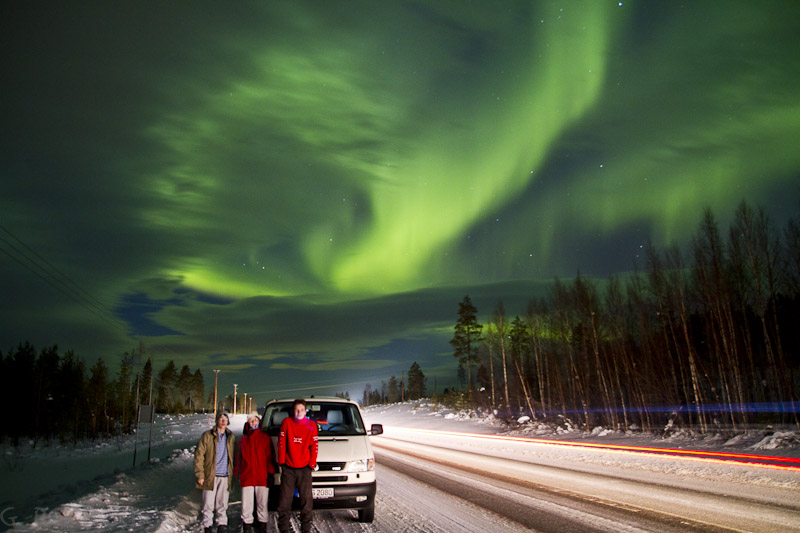 Nordlicht in Lappland von Gunter28 