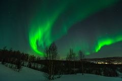 Nordlicht, Insel Senja Norwegen