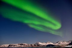 Nordlicht - Insel Sommeroey - Nordnorwegen