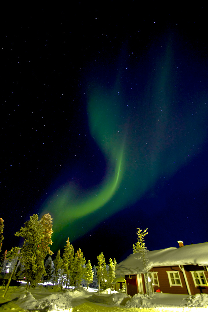 Nordlicht Lappland Teil 1