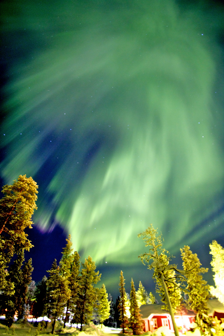 Nordlicht Lappland Teil 3