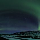 Nordlicht Panorama auf Island