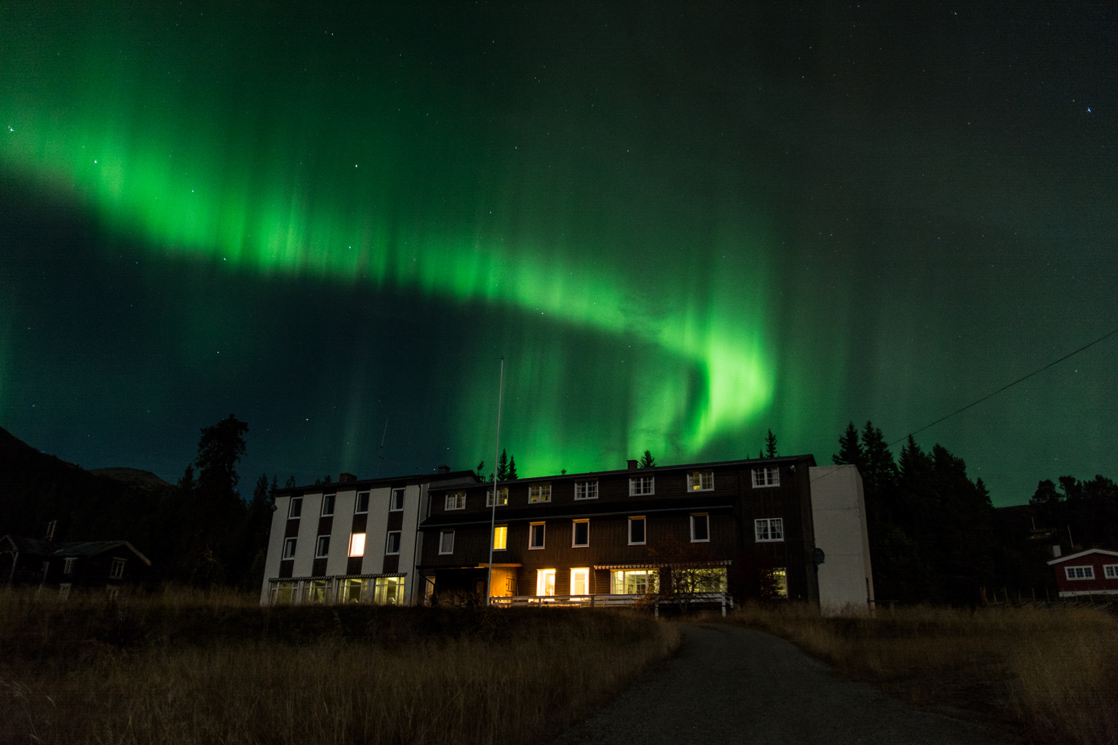 Nordlicht über Alvdal