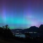 Nordlicht über dem Thunersee