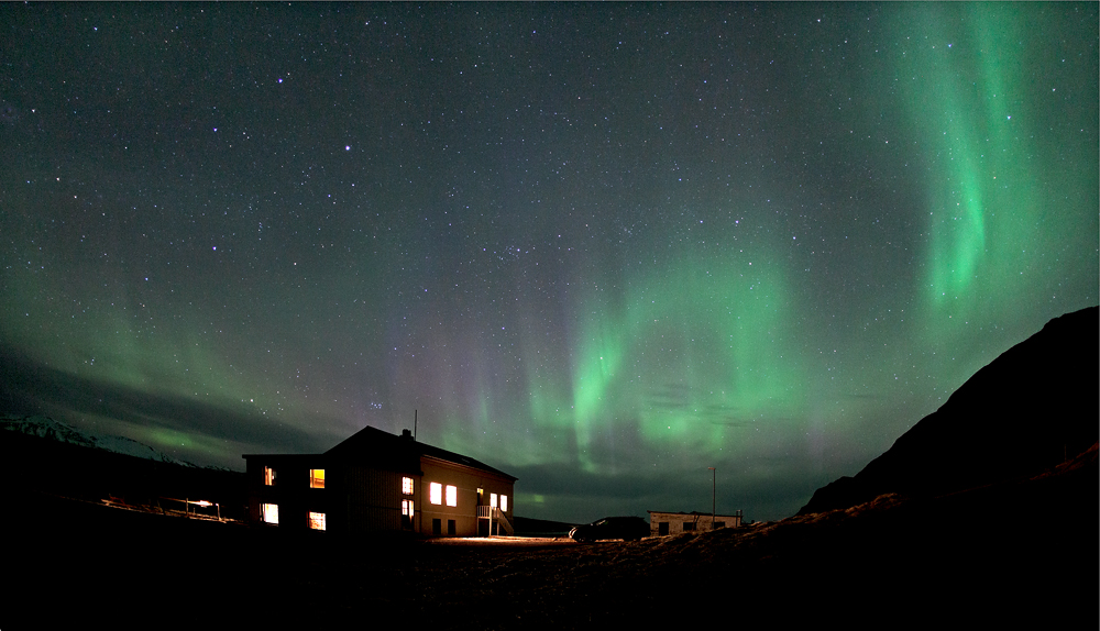Nordlicht über dem Vatnsdalur - Island #1037