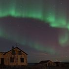 Nordlicht über der Farm