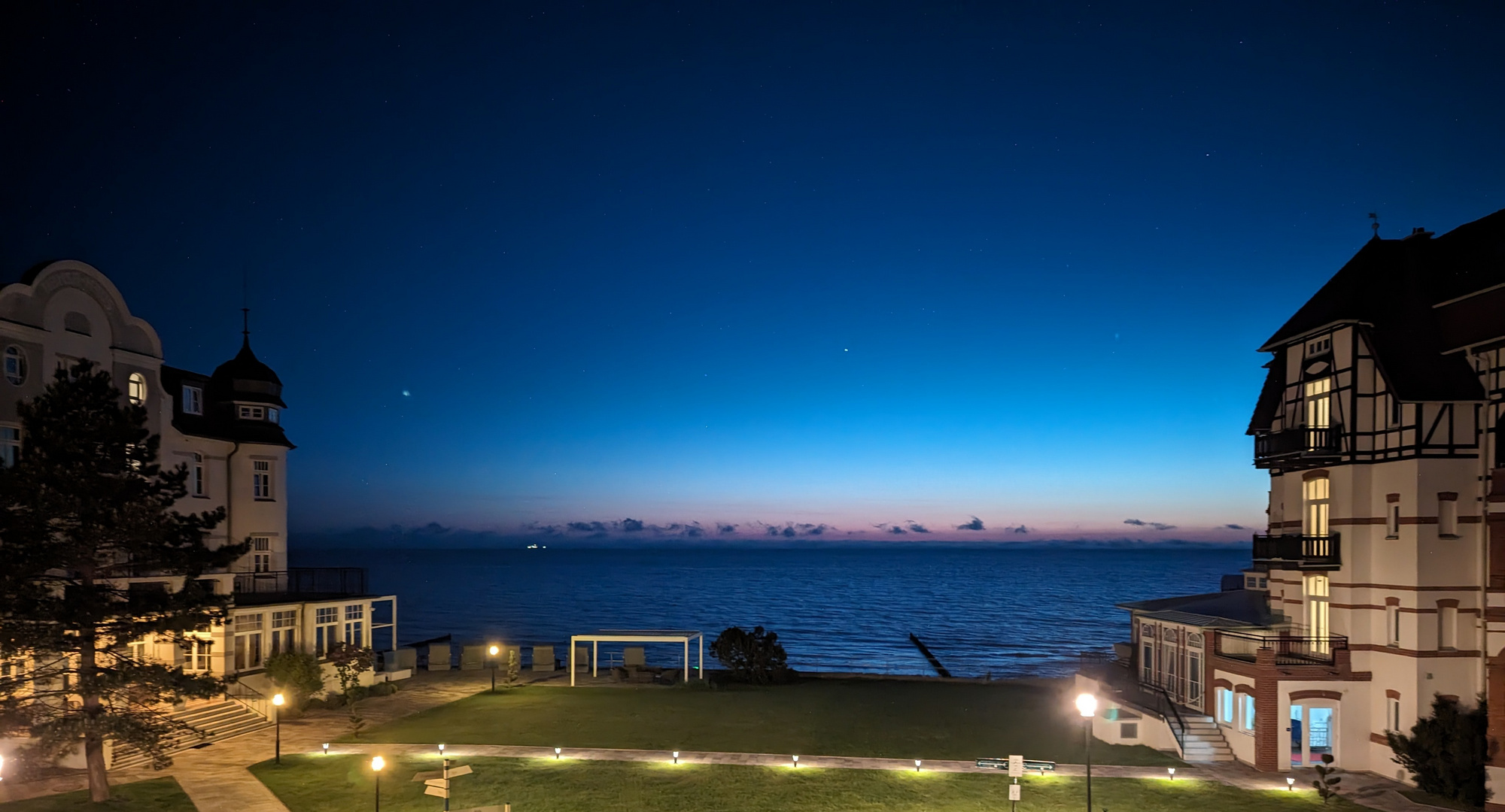 Nordlicht über der Ostsee