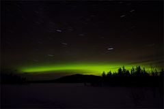 Nordlicht über Gargnäs