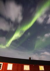 Nordlicht über Hamnøy