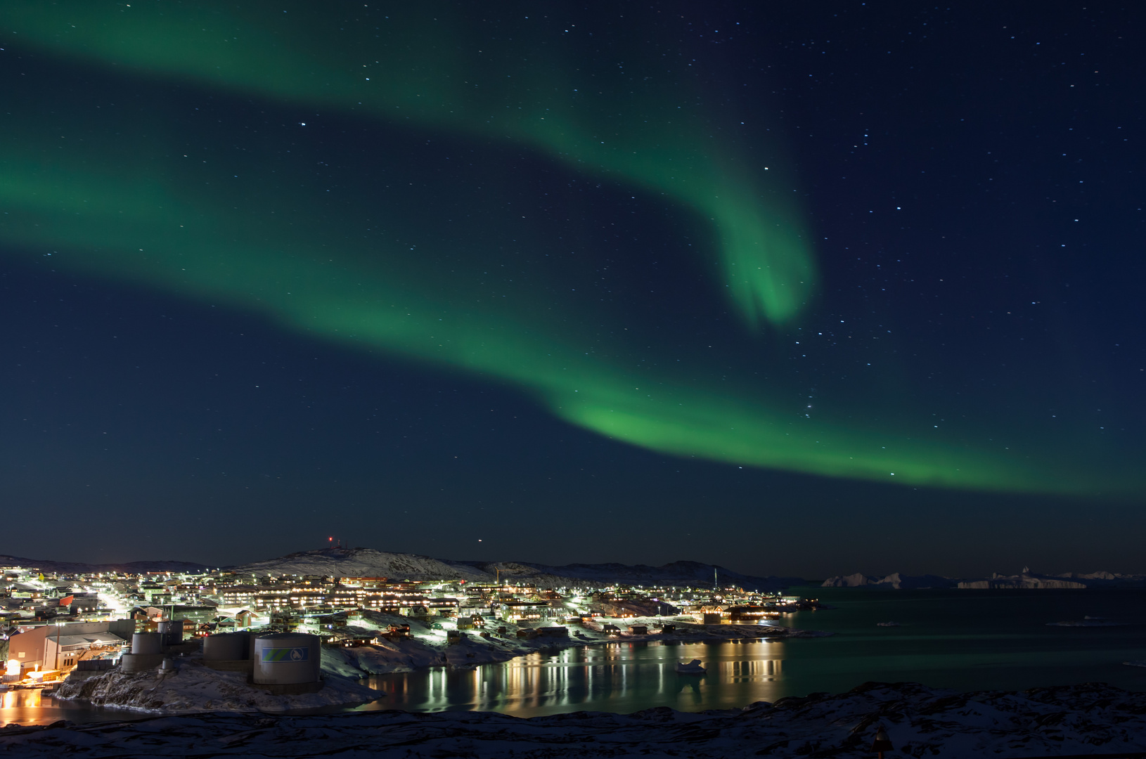 Nordlicht über Ilulissat_1