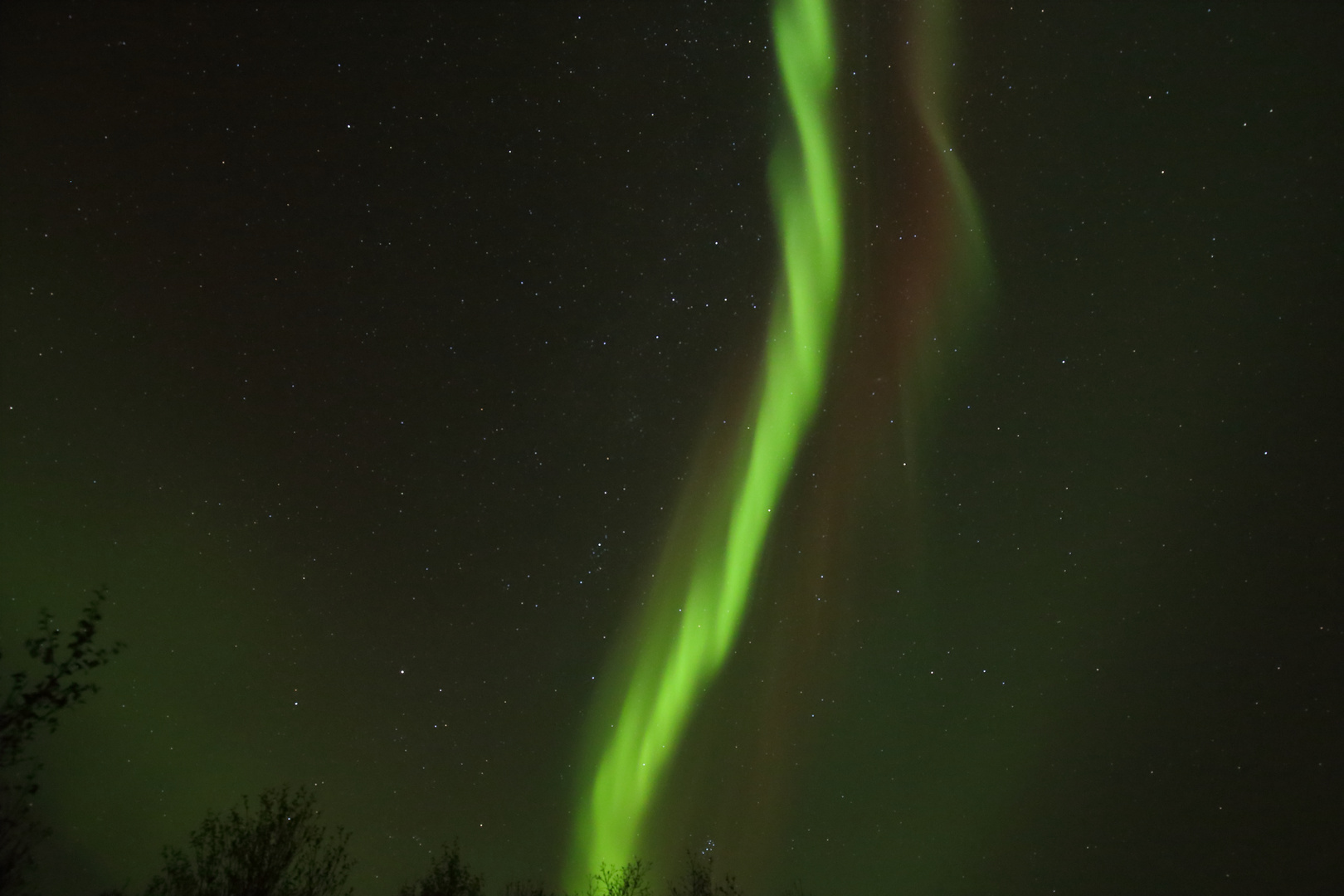 Nordlicht über Island