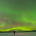 Nordlicht über Kiruna