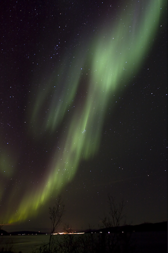 Nordlicht über Narvik