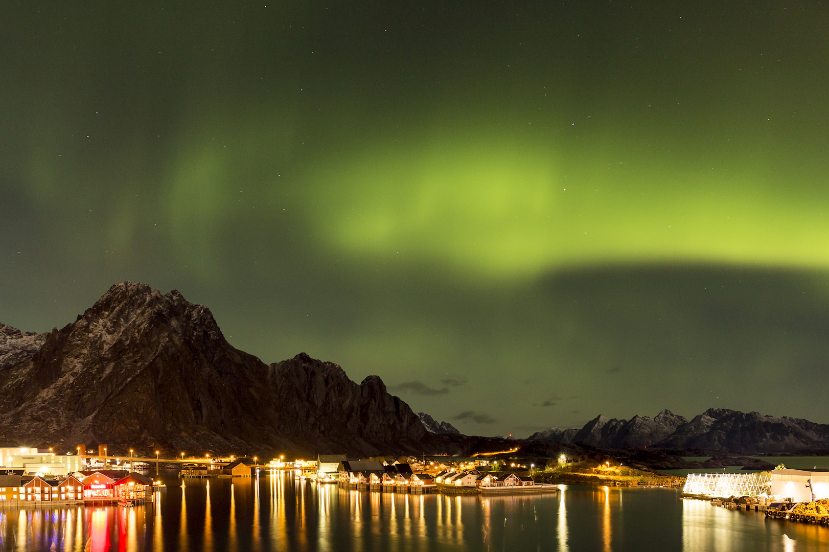 Nordlicht über Svolvaer 2