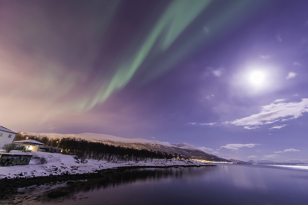 Nordlicht über Tromsø