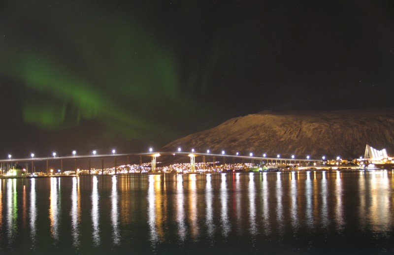 Nordlicht über Tromsö