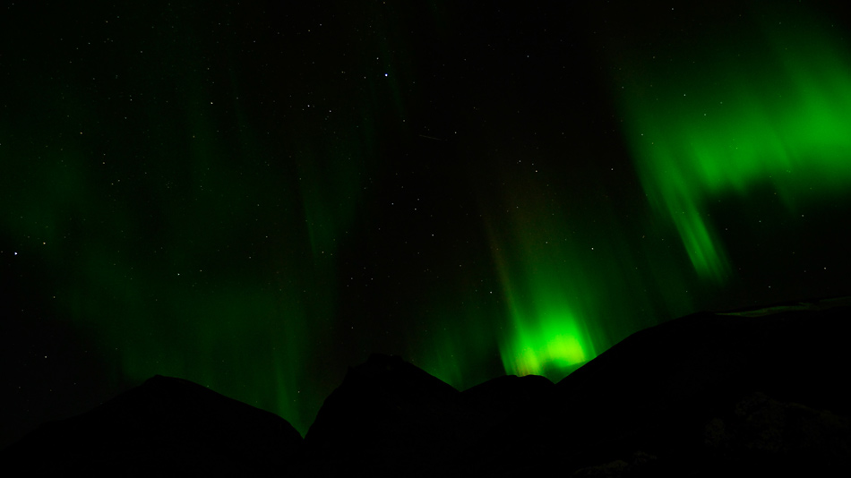 Nordlicht überm Kebnekaise