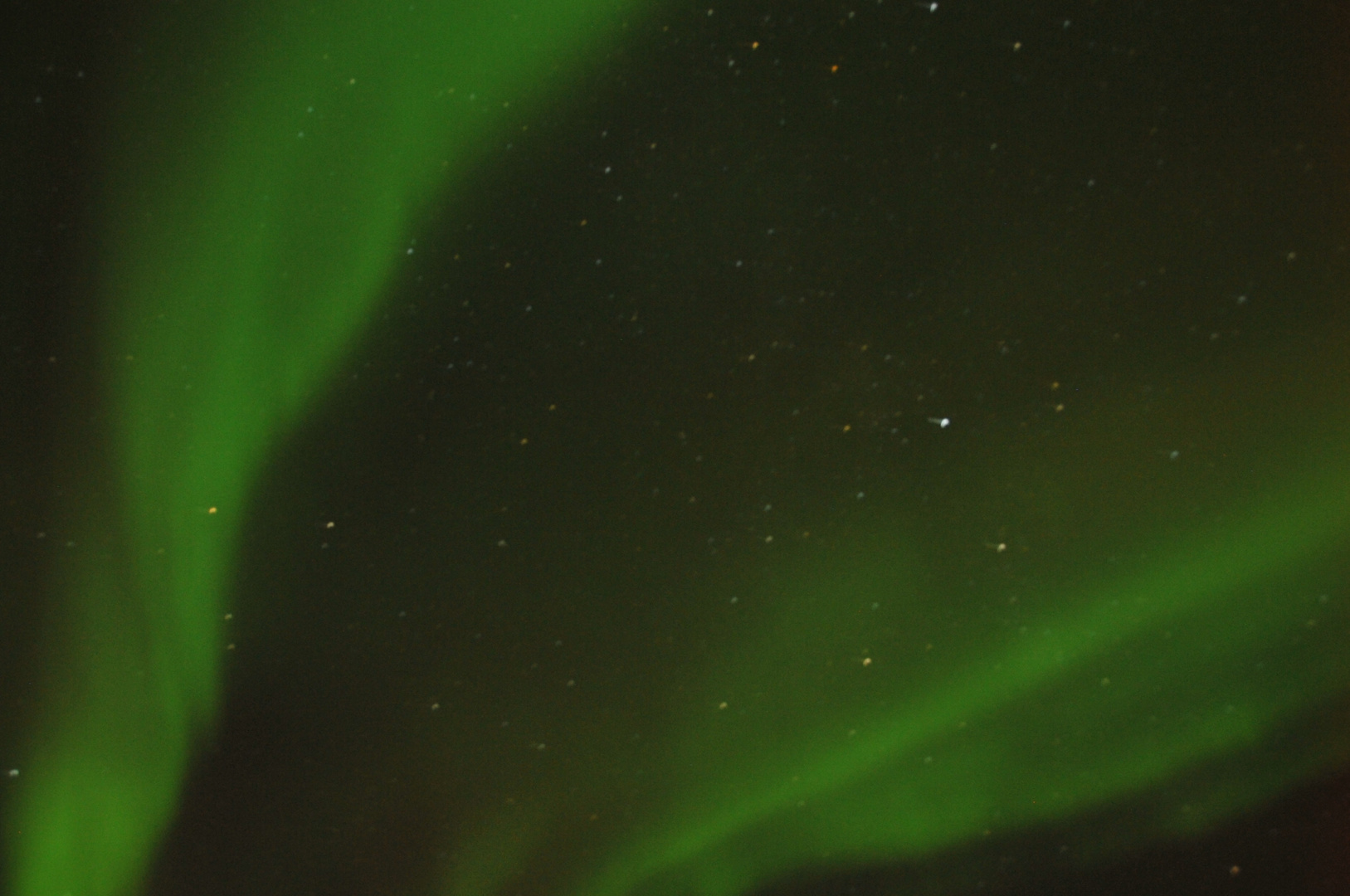 Nordlicht vom fahrenden Schiff aus