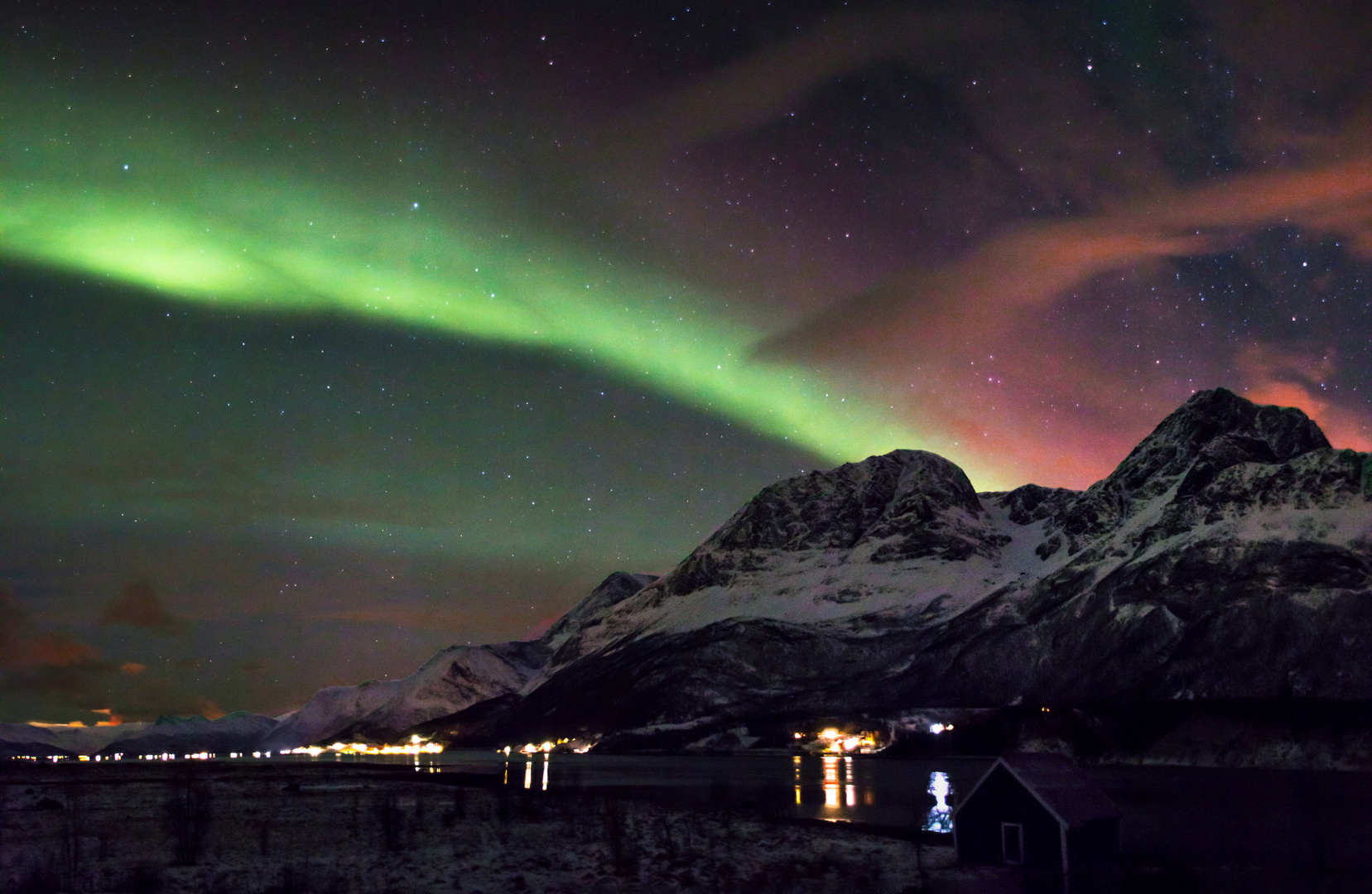 Nordlichter am Polarhimmel (1)