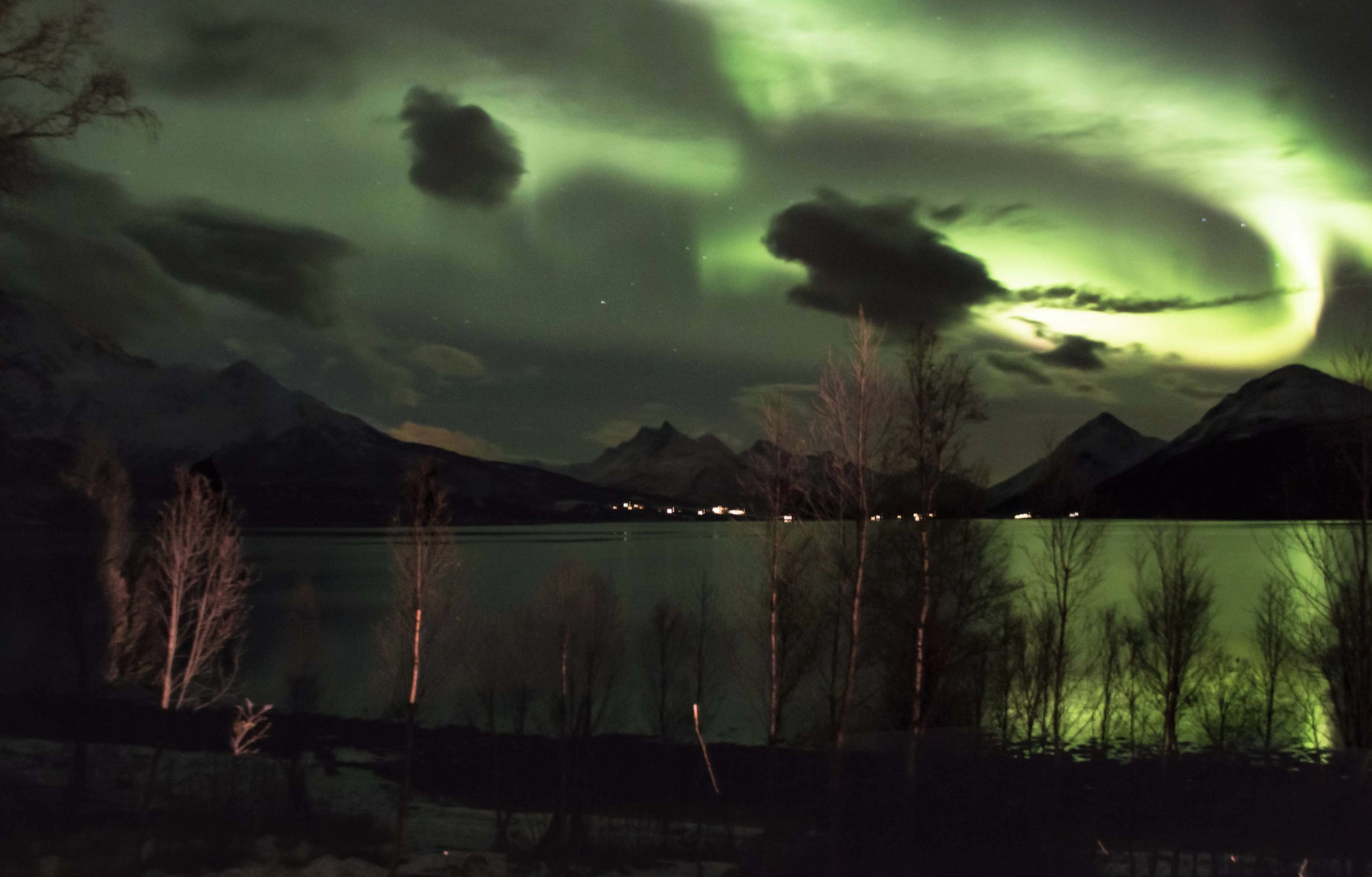 Nordlichter am Polarhimmel (2)