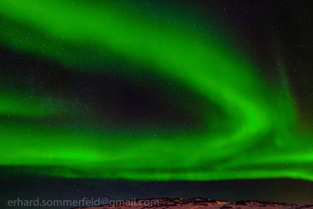 Nordlichter am Varangerfjorden