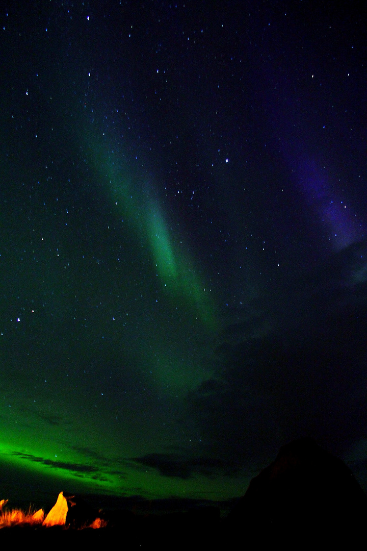 Nordlichter auf Vannoy