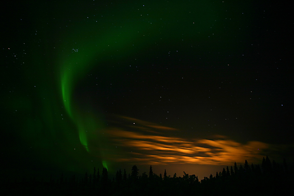 Nordlichter in Lappland