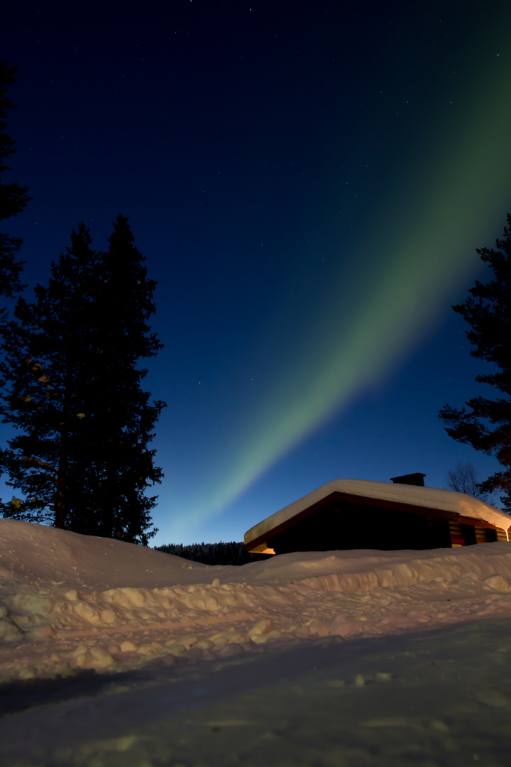 Nordlichter in Lappland