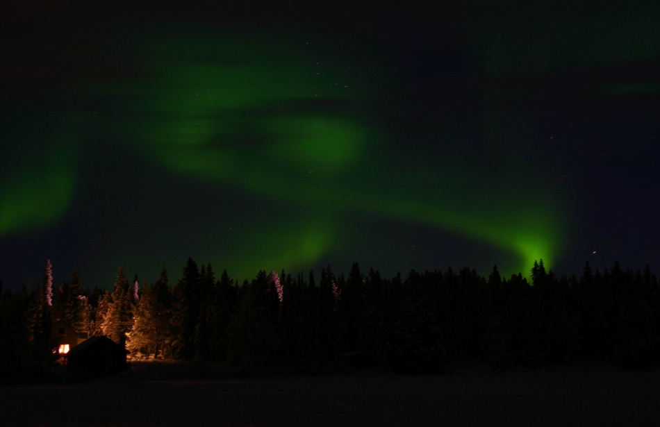 Nordlichter in Lappland III