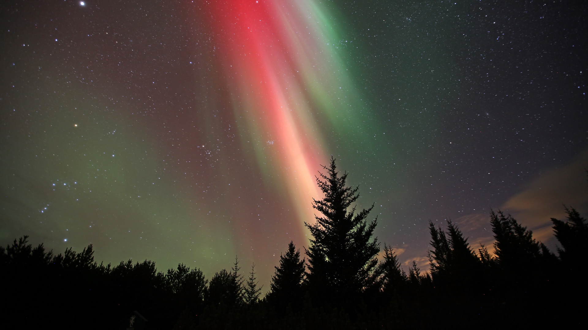 Nordlichter rot