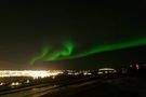 Nordlichter über Akureyri, Island von M. W. Werner 