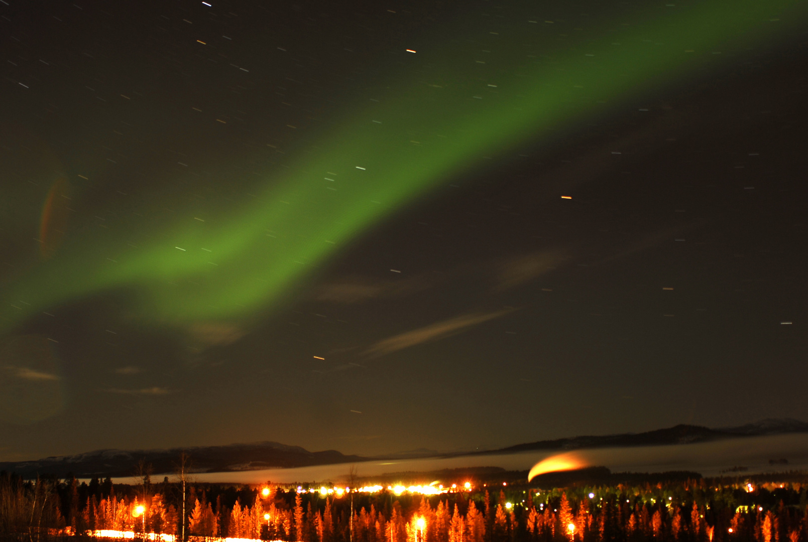 Nordlichter über Arjeplog 1