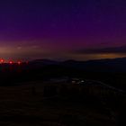 Nordlichter über dem Alten Almhaus Steiermark