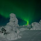 Nordlichter über Finnland-Lappland, Februar 2013