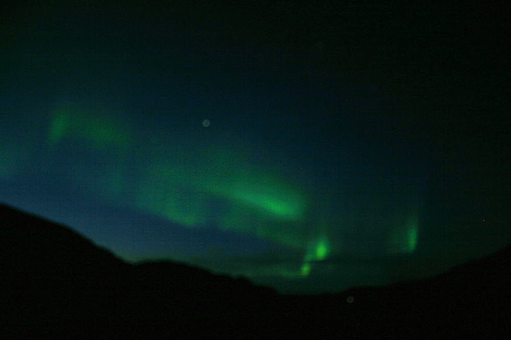 Nordlichter über Island