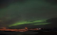 Nordlichter über Island