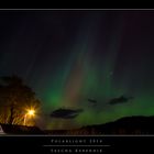 Nordlichter über meinem Garten