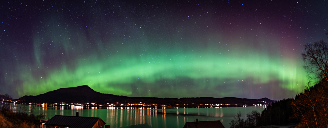 Nordlichter um 3:40 Uhr