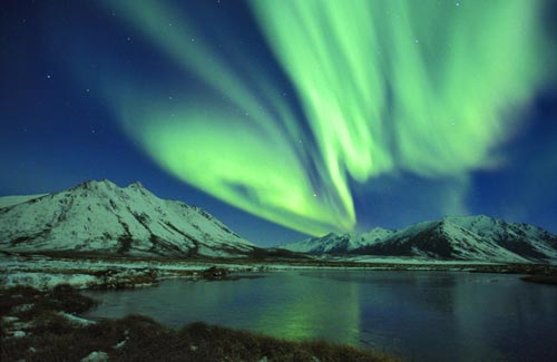 Nordlichter, Yukon. Canada