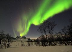 "Nordlichtmaschine" am Berg Suorregaise