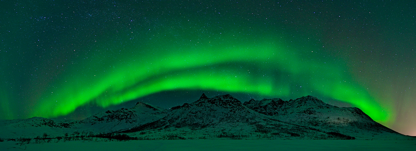 Nordlichtpanorama