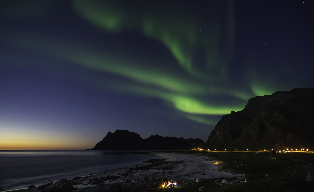 Nordlichtzauber auf den Lofoten