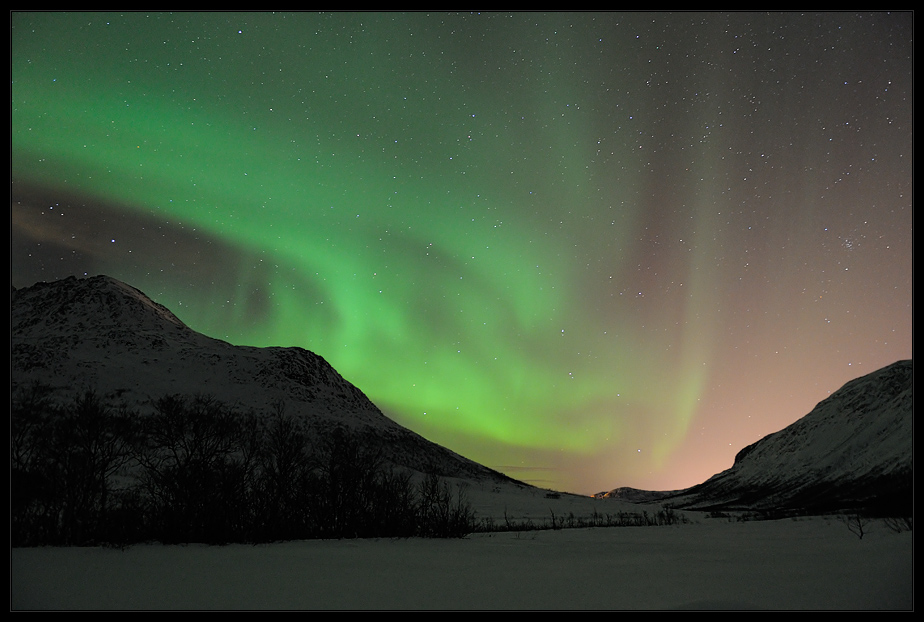 Nordlys og bylys