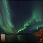 Nordlys over Midtnorge