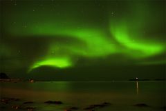 ....Nordlys ved Ramberg - Lofoten