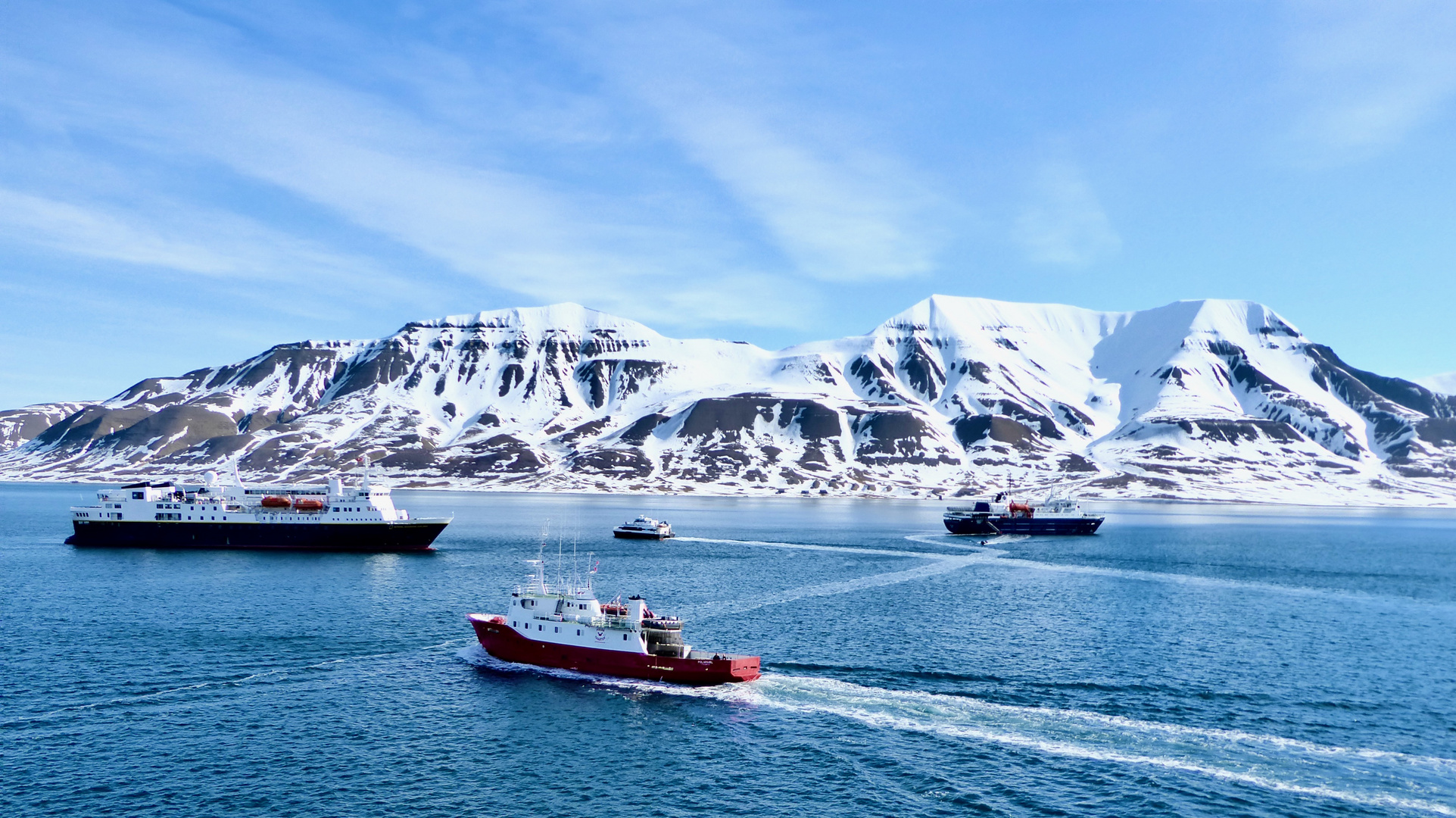 Nordmeerreise, Spitzbergen - the crossing