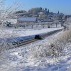 Nordostansicht von Stolpen bei Dresden