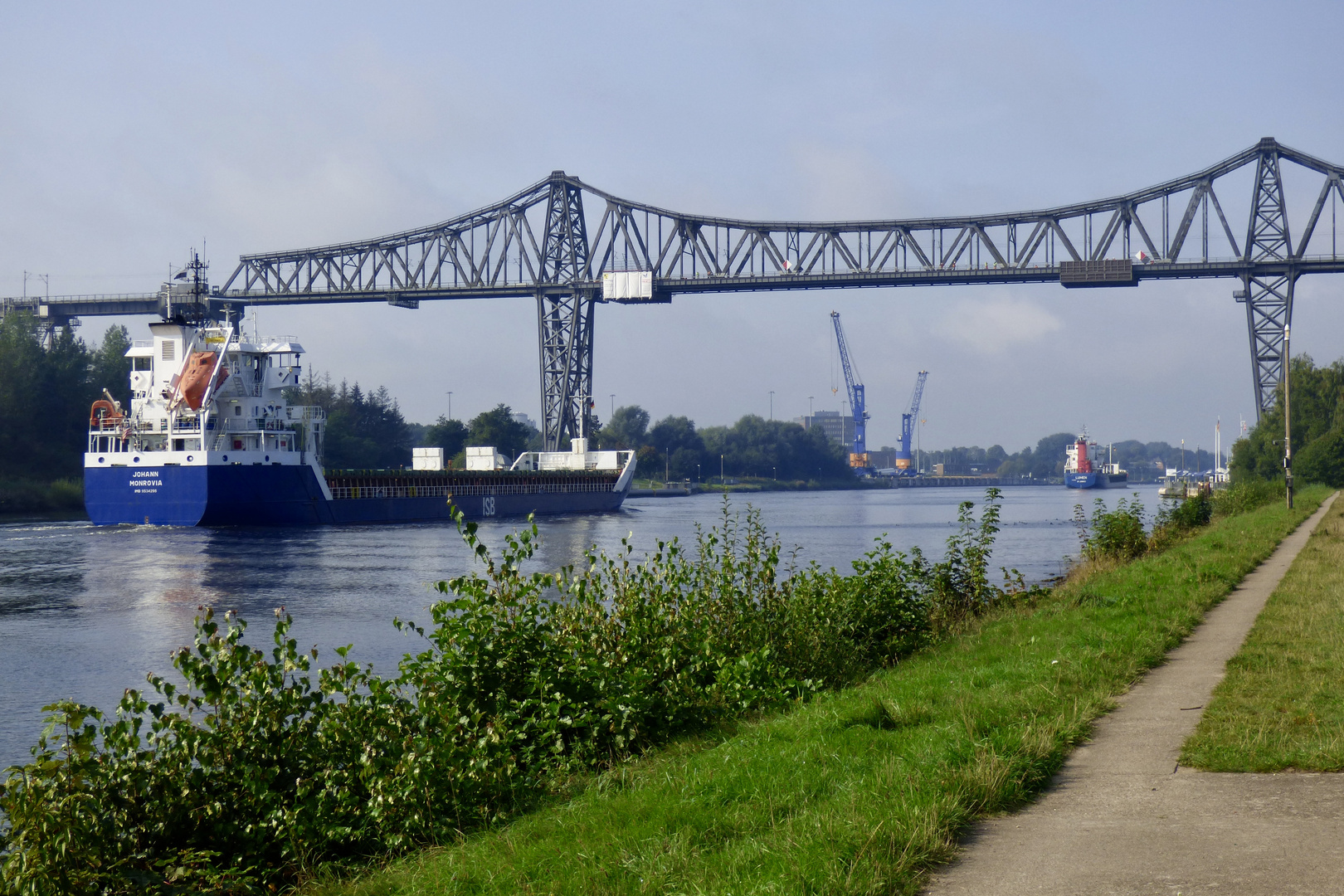 Nordostseekanal bei Rendsburg